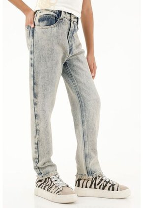 Jean Recto Azul Claro Para Niña