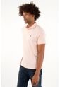Polo Licrada Rosada Para Hombre de Tennis