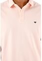 Polo Licrada Rosada Para Hombre de Tennis