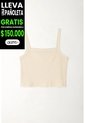 Tennis Camiseta En Rib Crudo Con Acabado Mate Para Mujer de Tennis