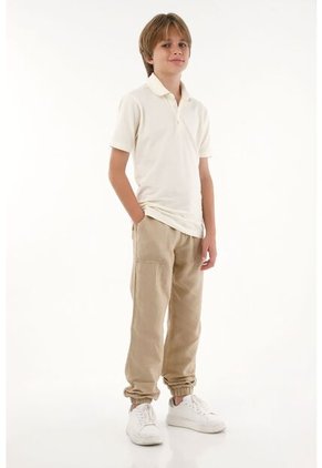 Pantalón Jogger Con Teñido Overdye Para Niño