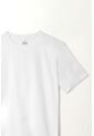 Tennis Camiseta Cuello Redondo Blanca Para Hombre de Tennis