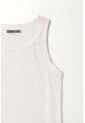Tennis Camiseta Blanca Manga Sisa Para Mujer de Tennis