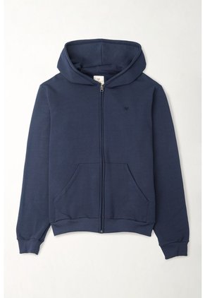 Tennis Buzo Regular Con Capucha Sin Cordones En Algodón Azul Marino Para Hombre