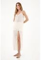 Kimono Crudo Con Transparencia Para Mujer de Tennis