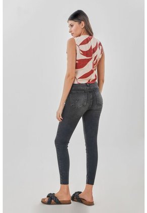 Jean Negro Para Mujer