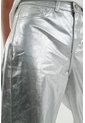 Tennis Pantalón Oversize Plateado Para Mujer de Tennis