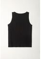 Tennis Camiseta Negra Manga Sisa Para Mujer de Tennis