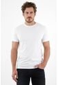 Tennis Camiseta Blanca Cuello Redondo Para Hombre de Tennis