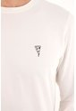 Tennis Tshirt Manga Larga Crudo Para Hombre Tennis de Tennis
