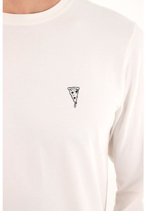 Tennis Tshirt Manga Larga Crudo Para Hombre Tennis