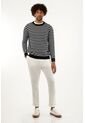 Tennis Buzo Azul Con Diseño A Rayas Para Hombre de Tennis