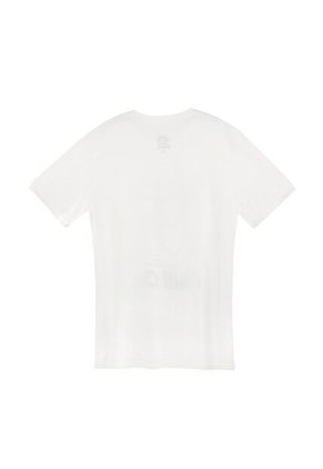 Tennis Camiseta Blanca Estampada En Frente Para Hombre