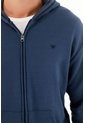 Tennis Buzo Regular Con Capucha Sin Cordones En Algodón Azul Marino Para Hombre de Tennis