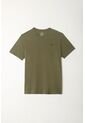 Tennis Camiseta Verde Cuello Redondo Para Hombre de Tennis