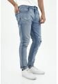 Jean Nudy Azul Para Hombre de Tennis