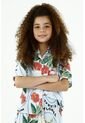 Camisa Para Niña Con Estampado Floral de Tennis