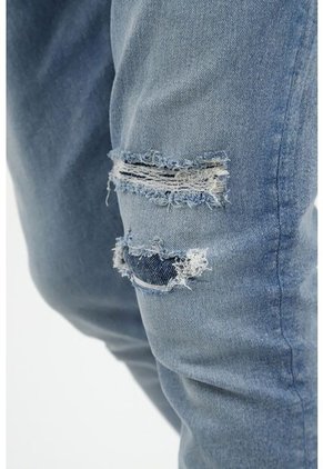 Jean Nudy Azul Para Hombre