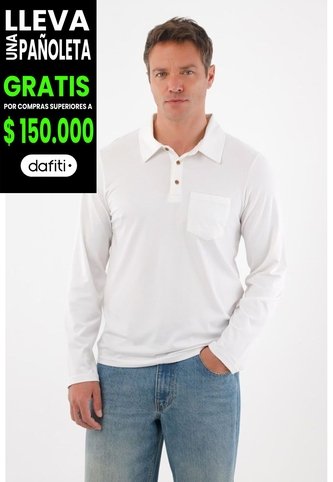 Tennis Camiseta De Cuello Polo Blanca Para Hombre Tennis