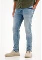 Tennis Jean Skinny Tiro Medio Azul Para Hombre de Tennis