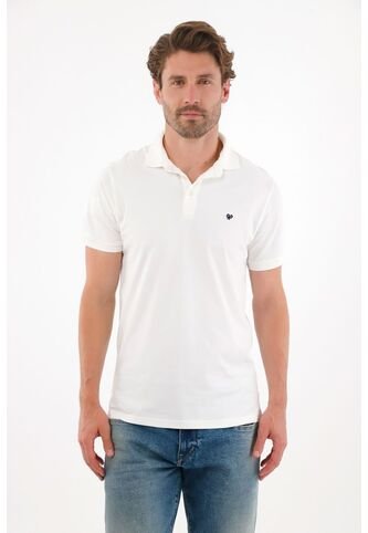 Tennis Polo En Tela Piqué Licra Crudo Para Hombre Tennis