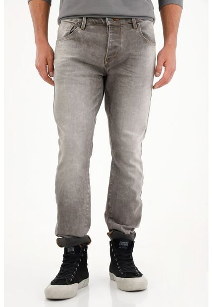 Tennis Jean Skinny Black Denim Para Hombre