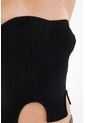 Tennis Camiseta Strapless Negra Para Mujer de Tennis