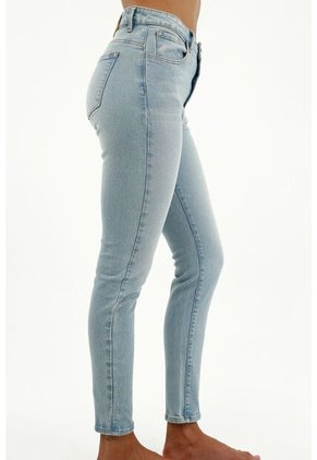 Tennis Jean Tipo Jegging Azul Para Mujer