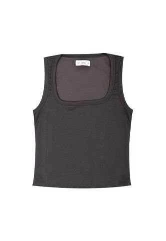 Tennis Camiseta Gris Manga Sisa Para Mujer Tennis