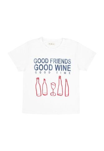 Tennis Camiseta Blanca Estampada Para Mujer Tennis