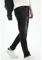 Jean Para Hombre Tennis, Jeans Super Skinny Plano Cintura Con Pretina de Tennis