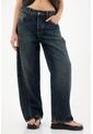 Tennis Jean Horseshoe De Tiro Bajo Azul Oscuro De Ajuste Cómodo Para Mujer de Tennis