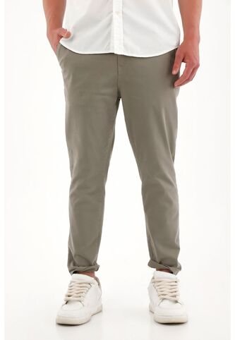 Tennis Pantalón Tipo Chino Corto Verde Para Hombre Tennis