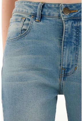 Tennis Jean Jegging De Tiro Alto Cinco Bolsillos Para Mujer