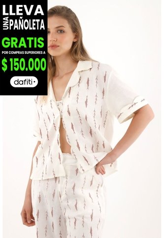 Tennis Camisa Manga Corta Con Estampado De Peces Para Mujer Tennis