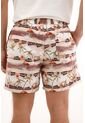 Tennis Pantaloneta De Baño Con Estampado De Palmeras Para Hombre de Tennis