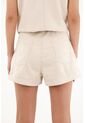Tennis Short En Tela Suede Crudo Para Mujer de Tennis
