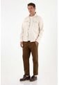 Tennis Pantalón Recto En Corduroy Café Para Hombre de Tennis