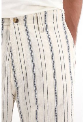 Tennis Bermuda Clásica De Diseño A Rayas Para Hombre