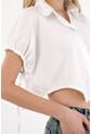 Tennis Camisa Con Recogido Crudo Para Mujer de Tennis