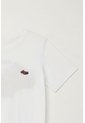 Camiseta Básica Con Estampado Blanca Para Niño de Tennis
