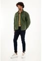 Tennis Chaqueta Con Bolsillos De Parche Verde Para Hombre de Tennis