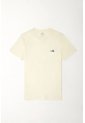Tennis Camiseta Manga Corta Estampada Crudo Con Textura Acanalada Para Hombre de Tennis