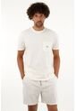 Tennis Camiseta Crudo Con Bolsillo De Parche Para Hombre de Tennis