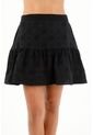 Falda Negra Corta Para Mujer de Tennis