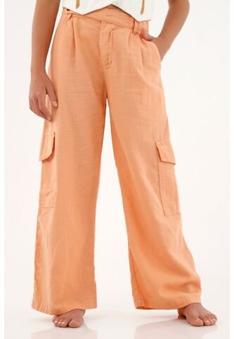 Pantalon Naranja Para Niña Tennis