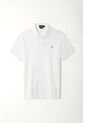 Tennis Polo Blanca Lycra-algodón Para Hombre de Tennis