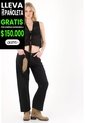 Tennis Chaleco Con Transparencia Negro Para Mujer de Tennis