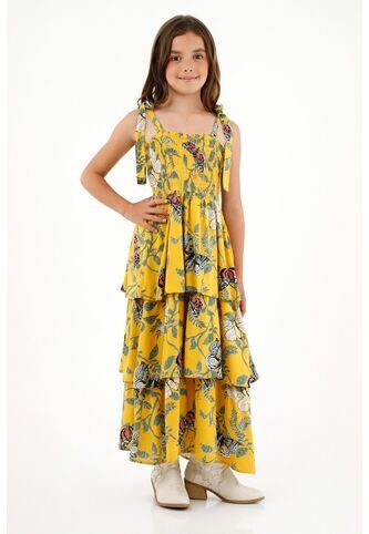 Vestido Largo De Boleros Para Niña Tennis