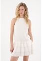 Tennis Vestido Corto Con Cuello Alto Para Mujer de Tennis